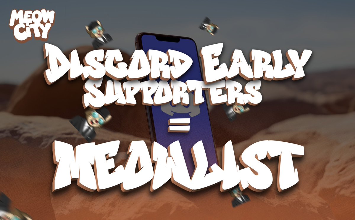 MeowCityNFT's tweet photo. We’re earlyyy🙀 Join discord, keep support, Claim Meowlist 🎉
https://t.co/qzy4BXKjMN
More info check website
#LFG #MeowCity #Meowlist #ApeChain #Airdrop #Allowlist https://t.co/7AjG0dCgBO