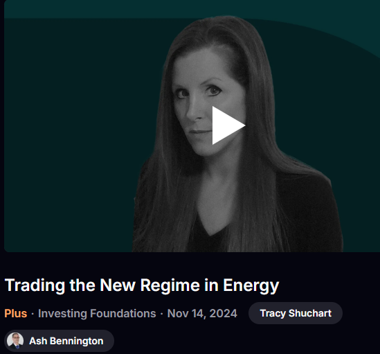 chigrl's tweet photo. Was fun to sit down with @AshBennington this week for @RealVision to talk energy markets https://t.co/gUqkrh4tmq