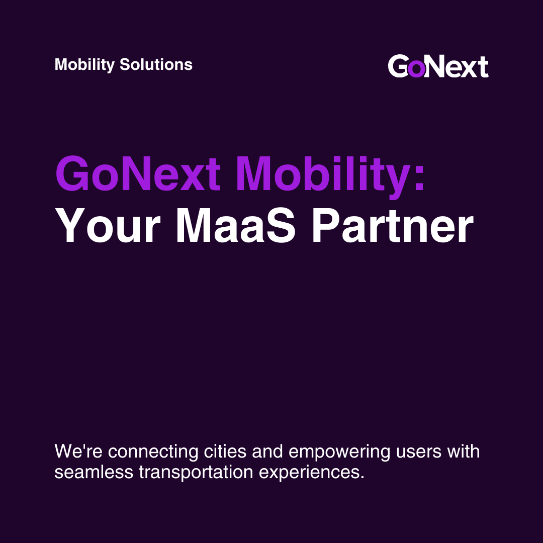 gonextmobility's tweet photo. GoNext Mobility: Your one-stop shop for MaaS solutions.

We're connecting cities and empowering users with seamless transportation experiences.

Visit https://t.co/9gxpaP8GcD to learn more.

#GoNextMobility #MaaS #FutureofTransportation https://t.co/bJ1cSuHpgo