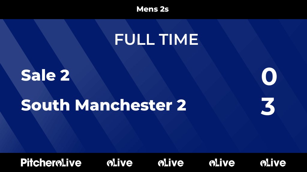 FULL TIME: Sale 2 0 - 3 South Manchester 2
#SALSOU #Pitchero
pitchero.com/clubs/salehock…