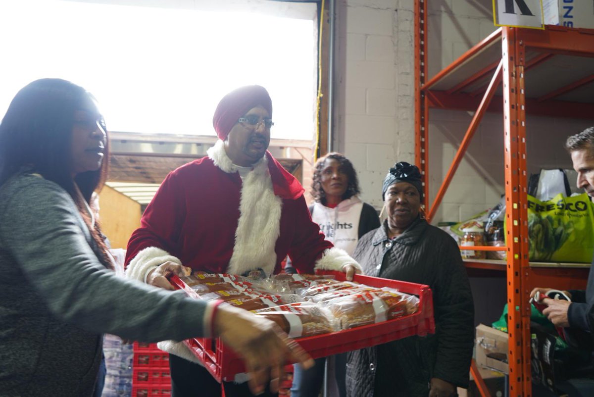 The day after the <a href="/CityBrampton/">City of Brampton</a> Winter Lights and the <a href="/TigerSingh_Fdn/">Tiger Jeet Singh Fdn</a> Miracle on Main Street, we deliver toys to local charity groups. 

We had the chance to visit Brampton Civic Hospital, the Brampton Food Hub, Knights Table and the Boys &amp; Girls Club this morning with truckloads