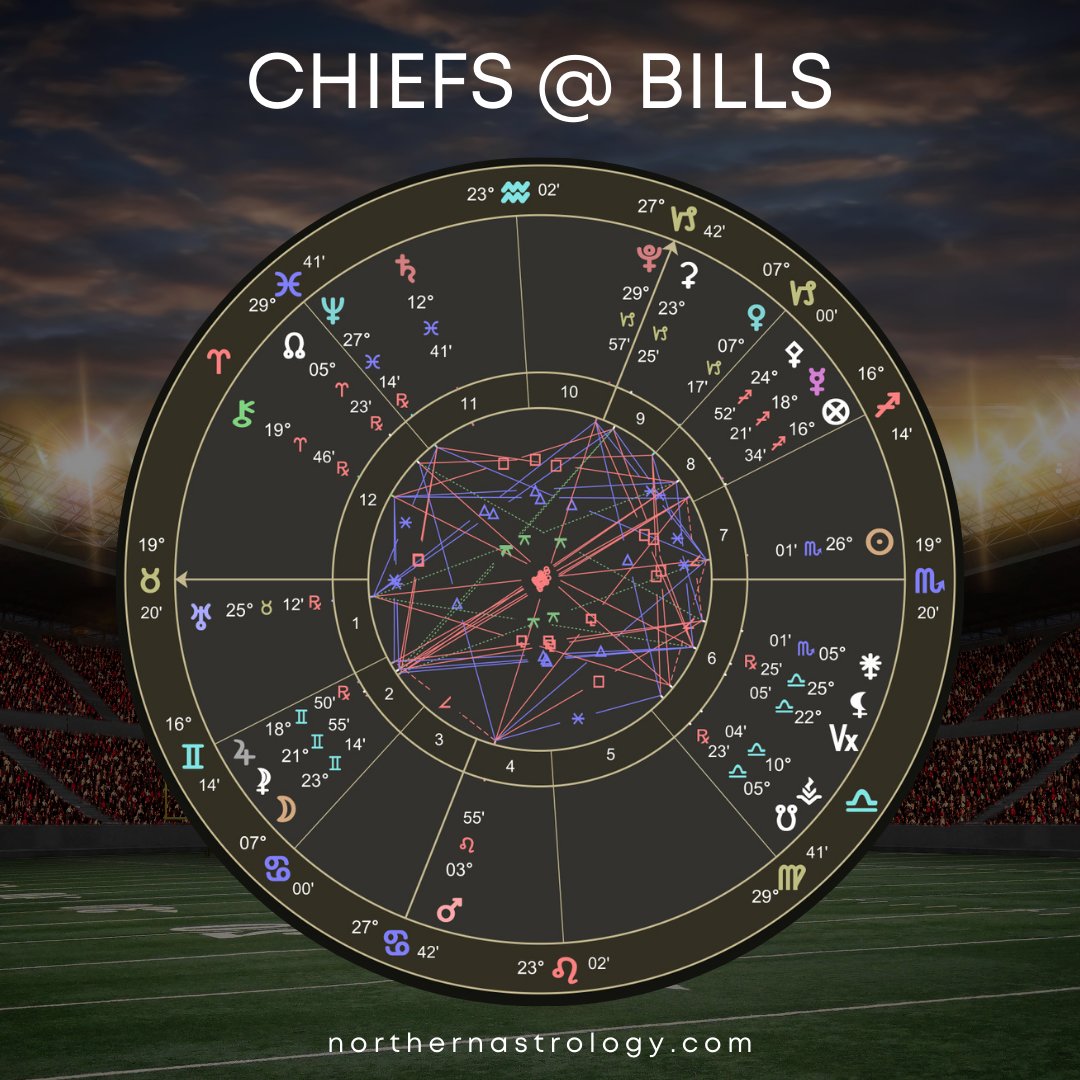 join me tomorrow for my live sports astrology show breaking down the upcoming Chiefs at Bills NFL game✨
