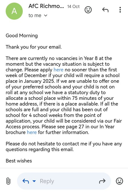 Education Not Taxation (@educationnottax) on Twitter photo <a href="/bphillipsonMP/">Bridget Phillipson</a> <a href="/theSNP/">The SNP</a> <a href="/educationgovuk/">Department for Education</a> <a href="/NeilDotObrien/">Neil O'Brien</a> <a href="/UKLabour/">The Labour Party</a> said state schools can 'absorb' all kids leaving the independent sector, but it’s not true. Gemma, a mum in Richmond, London, can’t find a school place for her child, <a href="/bphillipsonMP/">Bridget Phillipson</a> <a href="/educationgovuk/">Department for Education</a>. We keep asking, WHAT’s THE PLAN? Children’s education matters—they <a href="/bphillipsonMP/">Bridget Phillipson</a> <a href="/theSNP/">The SNP</a> <a href="/educationgovuk/">Department for Education</a> <a href="/NeilDotObrien/">Neil O'Brien</a> <a href="/UKLabour/">The Labour Party</a> said state schools can 'absorb' all kids leaving the independent sector, but it’s not true. Gemma, a mum in Richmond, London, can’t find a school place for her child, <a href="/bphillipsonMP/">Bridget Phillipson</a> <a href="/educationgovuk/">Department for Education</a>. We keep asking, WHAT’s THE PLAN? Children’s education matters—they