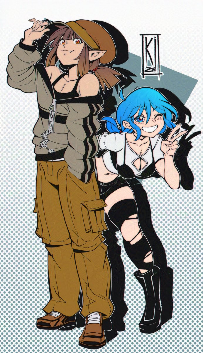 Susa and Xasha ready for action!
- 
#fanart