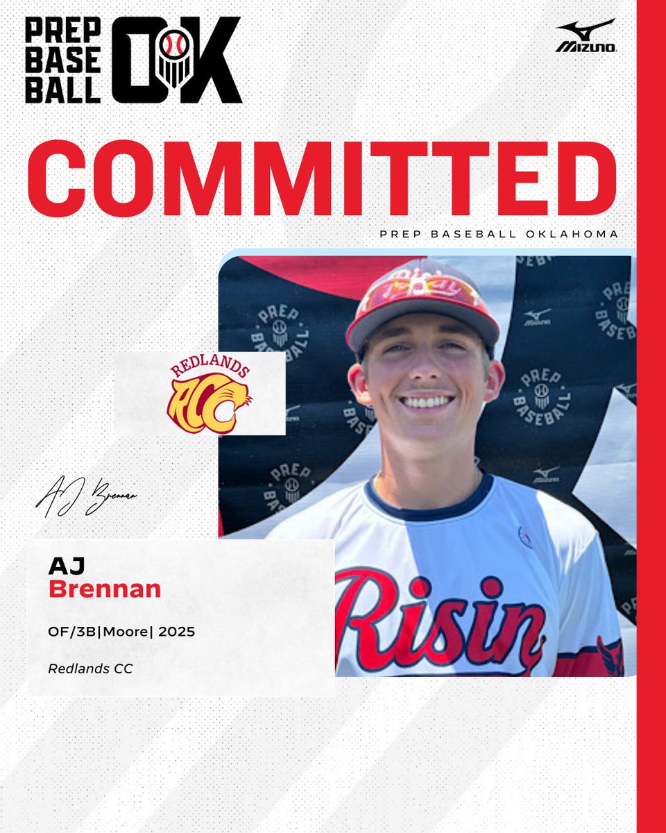 OF/3B AJ Brennan (Moore, 2025) commits to Redlands CC

<a href="/ajb2025/">AJ Brennan</a>
@mlionsbaseball
@rcccougarbb

👤PROFILE: loom.ly/nWR_Kec