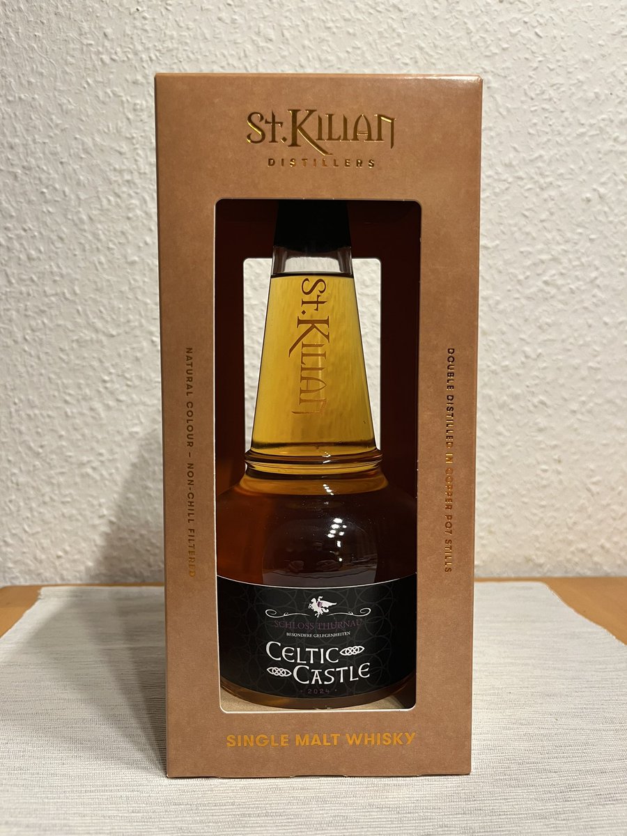 TimmoGermany's tweet photo. Coming soon for the next WhiskyTime: The St.Kilian โCeltic Castle Edition 2024โ matured in an ex Vino de Naranja cask ๐ฅ
@StKilianDist #germansinglemalt #whiskymadeingermany #whisky #singlemalt #singlecask #whiskytime #whiskytim #whiskytasting #whiskyweekend
(Promotion) https://t.co/fP1Girh44h