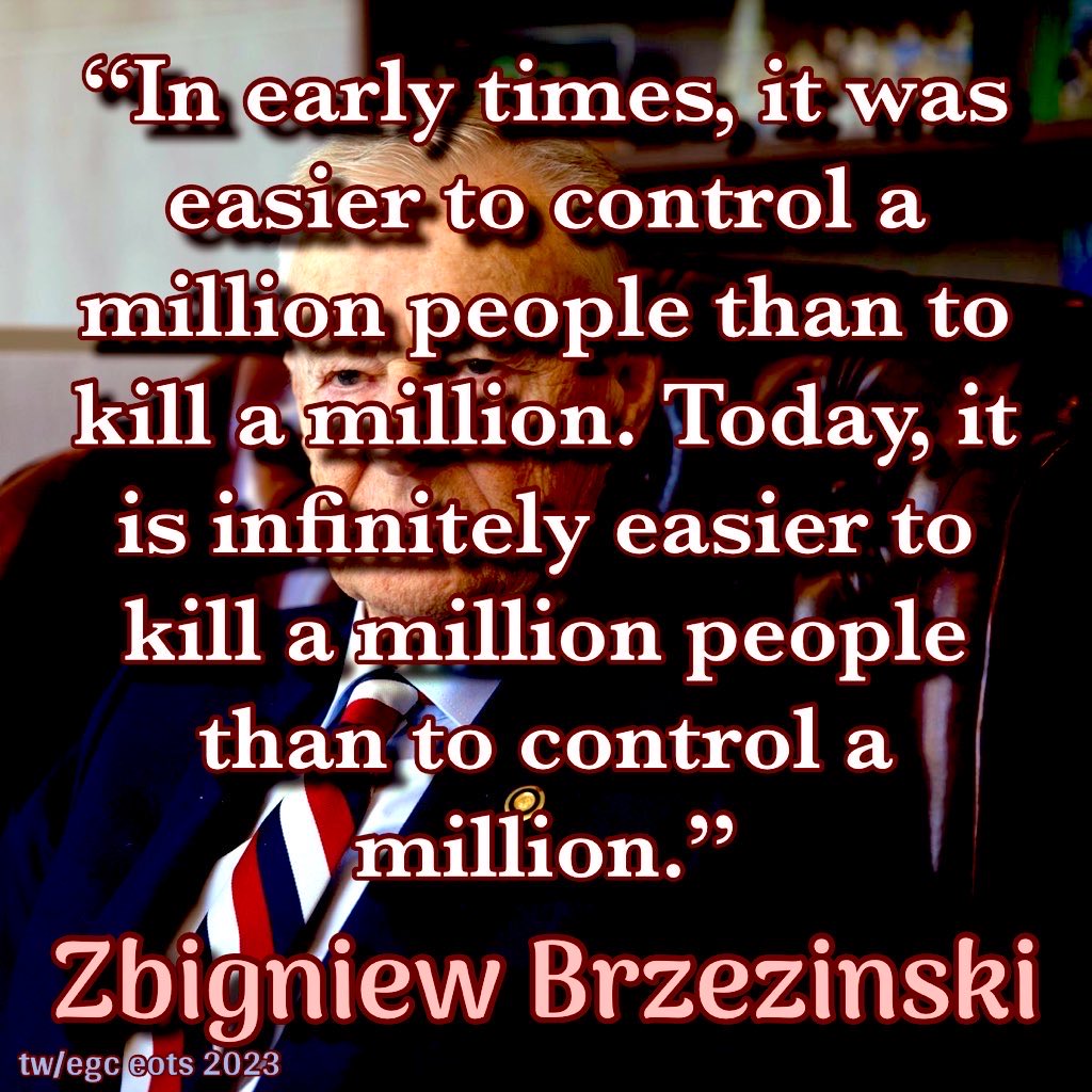 egceots's tweet image. These are the forces of darkness that are “running the show.”