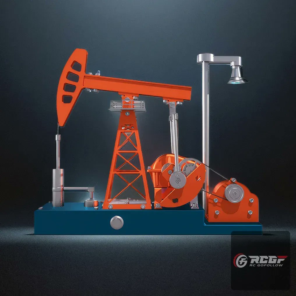RCGOFOLLOW's tweet photo. Don't Miss DIY Educational 3D Metal Oilfield Working Equipment with Pumping Unit that Works
By TECHING™ #diy-engine-model #metal-model https://t.co/IbCAhleLb3