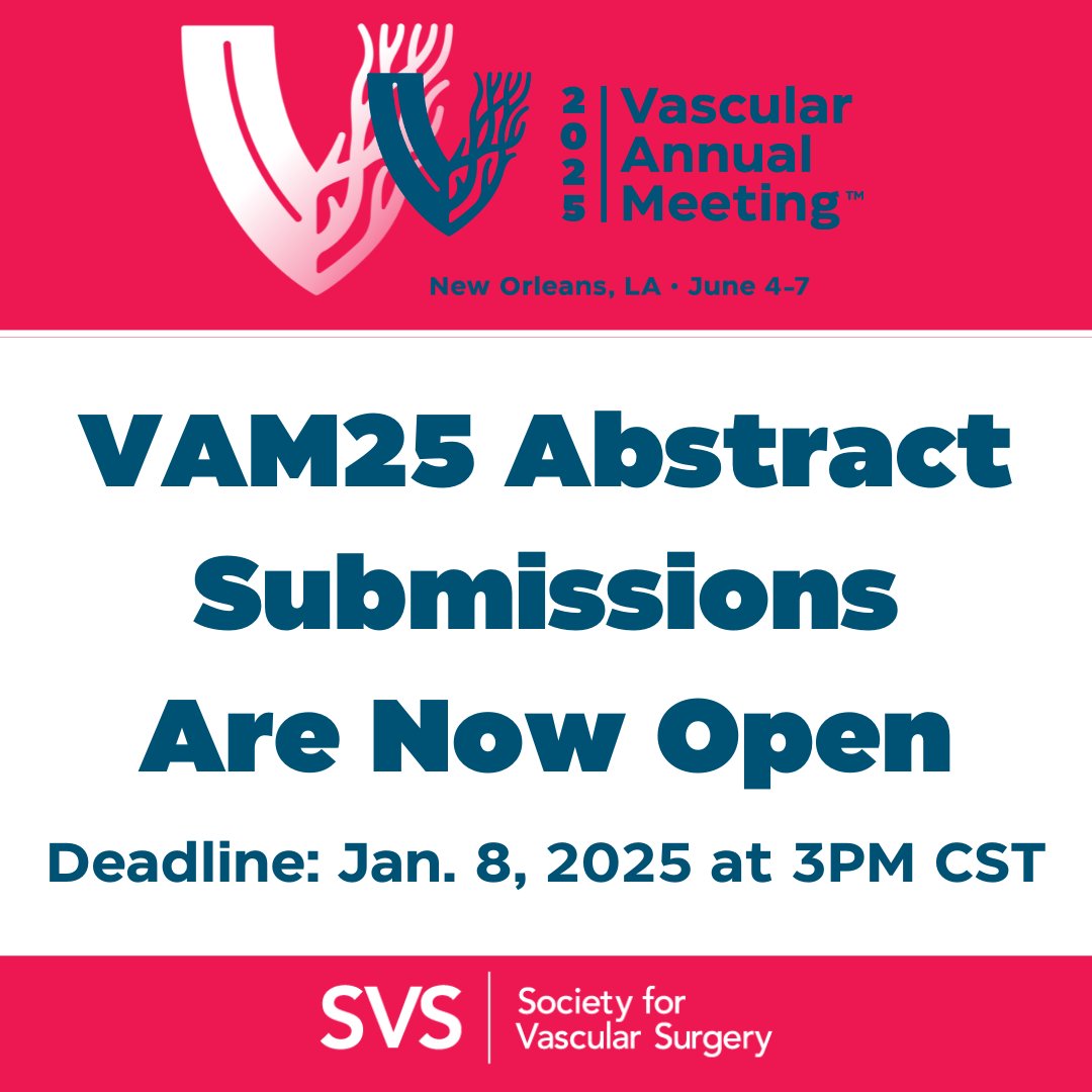 Society for Vascular Surgery tweet media