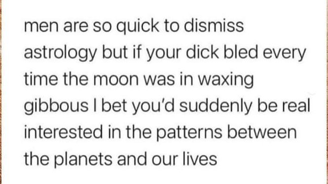 pompous_pilot's tweet photo. #womenwillnotbesilenced #menyouarenotalone #astrology https://t.co/6c8hCMocdD