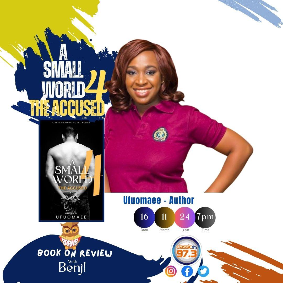 BORWithBenji's tweet photo. We Are Live
#TwoBooks
#ASMALLWORLDTHEACCUSED By Author UFUOMAEE 
#THEROADDOESNOTEND By Author OLUBUNMI On @Classicfm973 #BookOnReviewWithBenji @nigeriaLNG
 @ufuomaee @iambenjaminokoh @prettytonia01

Take A Listen... https://t.co/o6zzqTb22I