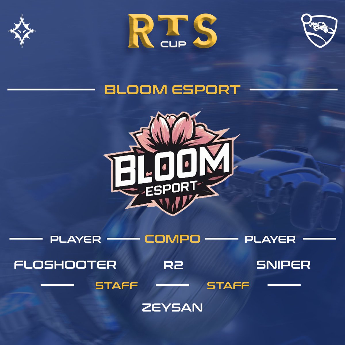 🏆 𝗥𝗧𝗦 𝗖𝘂𝗽 - 𝟯𝟬/𝟭𝟭/𝟮𝟬𝟮𝟰 🏆

Bienvenue à l'équipe <a href="/BloomEsport_/">Bloom Esport</a> qui rejoint la compétition 🌟 [12/32]

👉 Pour rejoindre le tournoi : discord.gg/8GhfV3eDnN