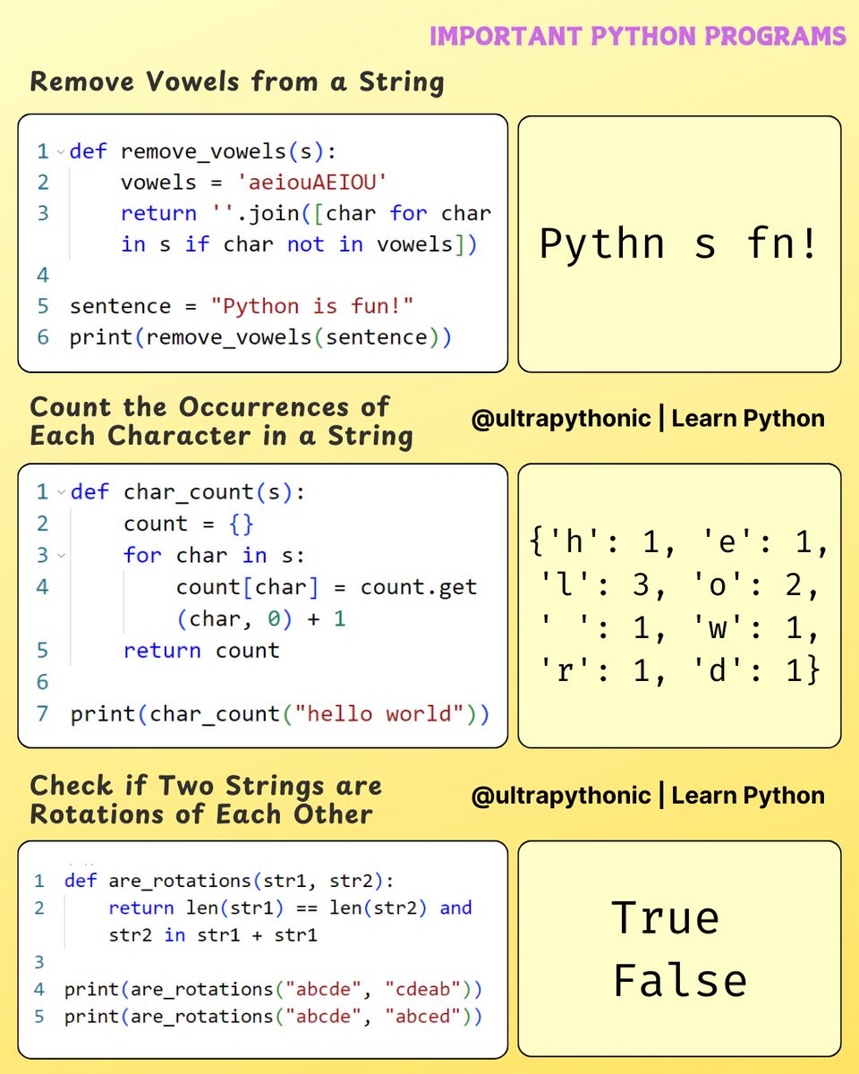 ultrapythonic's tweet image. #programming #ultrapythonic #pythonprogramming #developer #programmer #softwaredeveloper #computerscience #ai #ml #machinelearning #DataScience #SoftwareDevelopment #DevOps #100DaysOfCode #Python