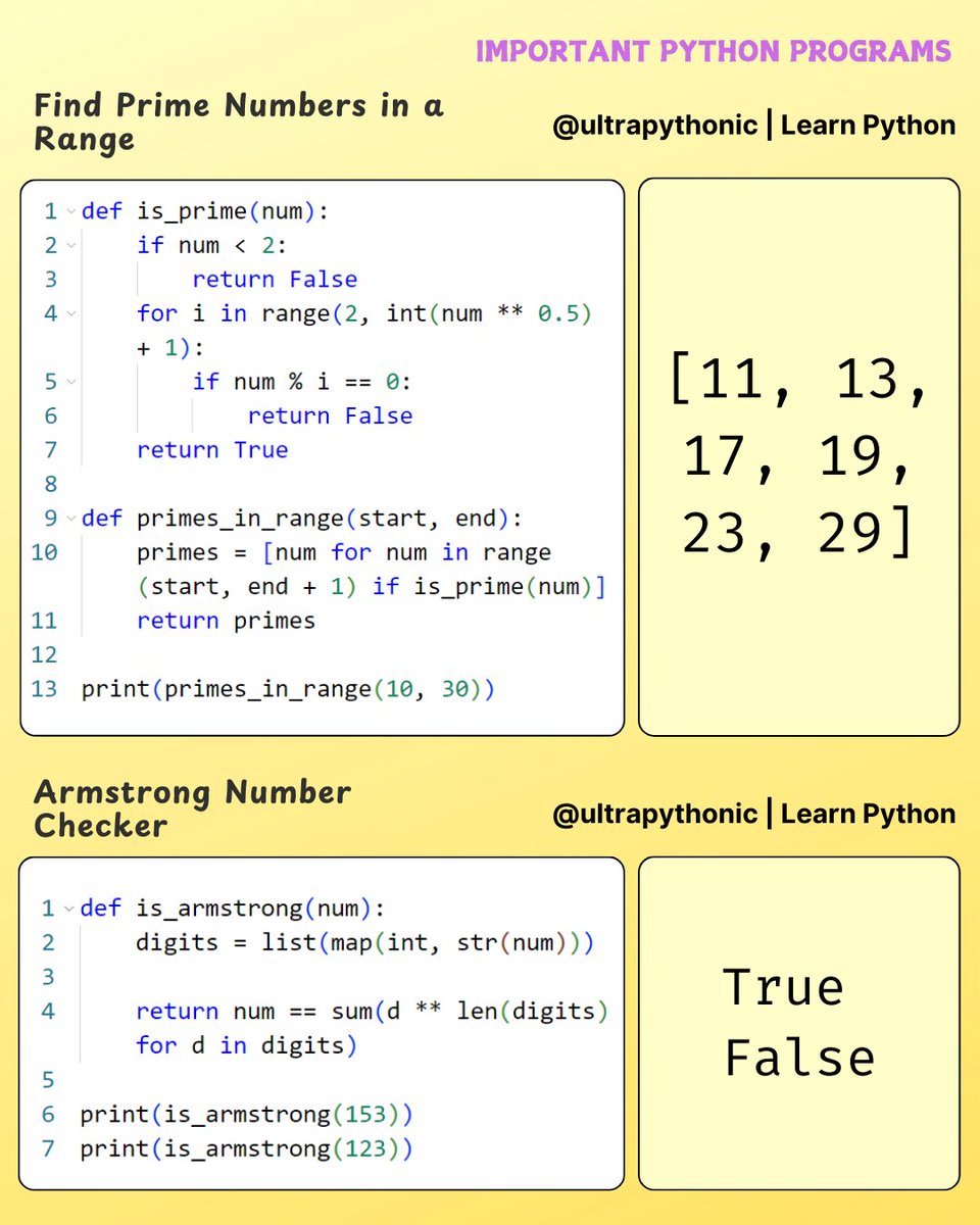 ultrapythonic's tweet image. #programming #ultrapythonic #pythonprogramming #developer #programmer #softwaredeveloper #computerscience #ai #ml #machinelearning #DataScience #SoftwareDevelopment #DevOps #100DaysOfCode #Python