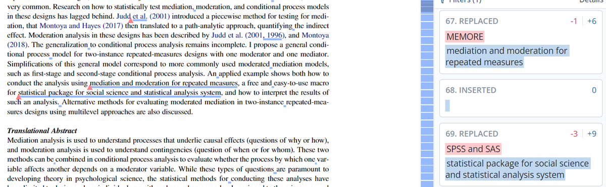 Dr. Amanda Kay Montoya (@amandakmontoya) on Twitter photo This is absurd <a href="/APA/">American Psychological Association</a>, the copyediting process should not be hard and it should not take hours out of my day to change things back to how they were. No on in their right mind unabbreviates SPSS and SAS: "statistical package for social science and statistical analysis system" This is absurd <a href="/APA/">American Psychological Association</a>, the copyediting process should not be hard and it should not take hours out of my day to change things back to how they were. No on in their right mind unabbreviates SPSS and SAS: "statistical package for social science and statistical analysis system"