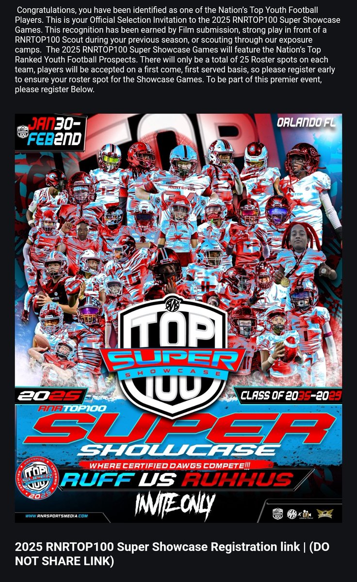 C_Wright2012's tweet photo. Thanks for the invite... @rnrsportsmedia see you in orlando. https://t.co/SZ5fE2KMHw