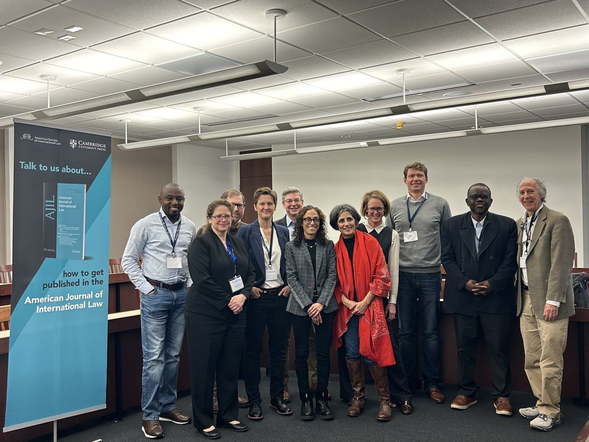 We ❤️ our Board of Editors! Although this is just a small fraction of our Board, we'd like to thank every member of our Board for their contributions to AJIL and AJIL Unbound.