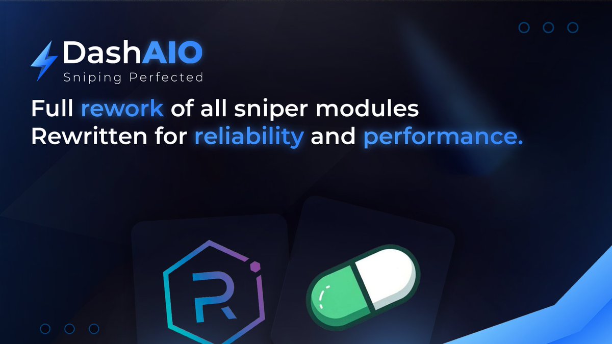 wen rewrite?👀 
After a couple of weeks of constant work, we are delivering a full rewrite of sniper modules to our holders. ⏰
Rewritten with reliability, speed and performance in mind ⚡️

Don't miss out on profits, join now: magiceden.io/marketplace/da…
