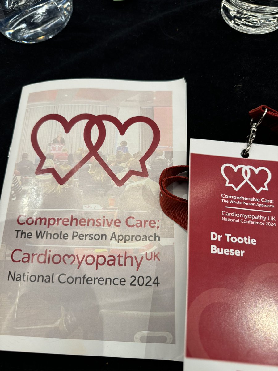 Dr Tootie Bueser💙 (@2tbueser) on Twitter photo Another fantastic <a href="/Cardiomyopathy/">Cardiomyopathy UK</a> conference! 👏👏👏
Gr8 to learn & meet w/ fellow trustees, staff, volunteers, members & nurses ☺️
Pls never feel alone if you are impacted by #cardiomyopathy-we are here for you! 🤗 Another fantastic <a href="/Cardiomyopathy/">Cardiomyopathy UK</a> conference! 👏👏👏
Gr8 to learn & meet w/ fellow trustees, staff, volunteers, members & nurses ☺️
Pls never feel alone if you are impacted by #cardiomyopathy-we are here for you! 🤗