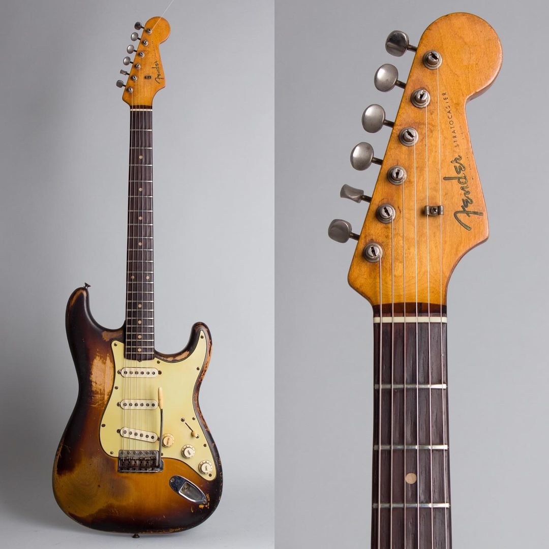 1959 “Slab Board” Fender Stratocaster 
#guitar #Fender #Stratocaster #Straturday