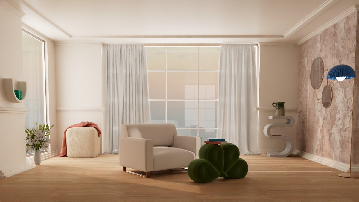 Practicing cossy interior lighting with <a href="/iamrossmason/">Ross Mason</a> tuts. Best teacher for redshift 🤟