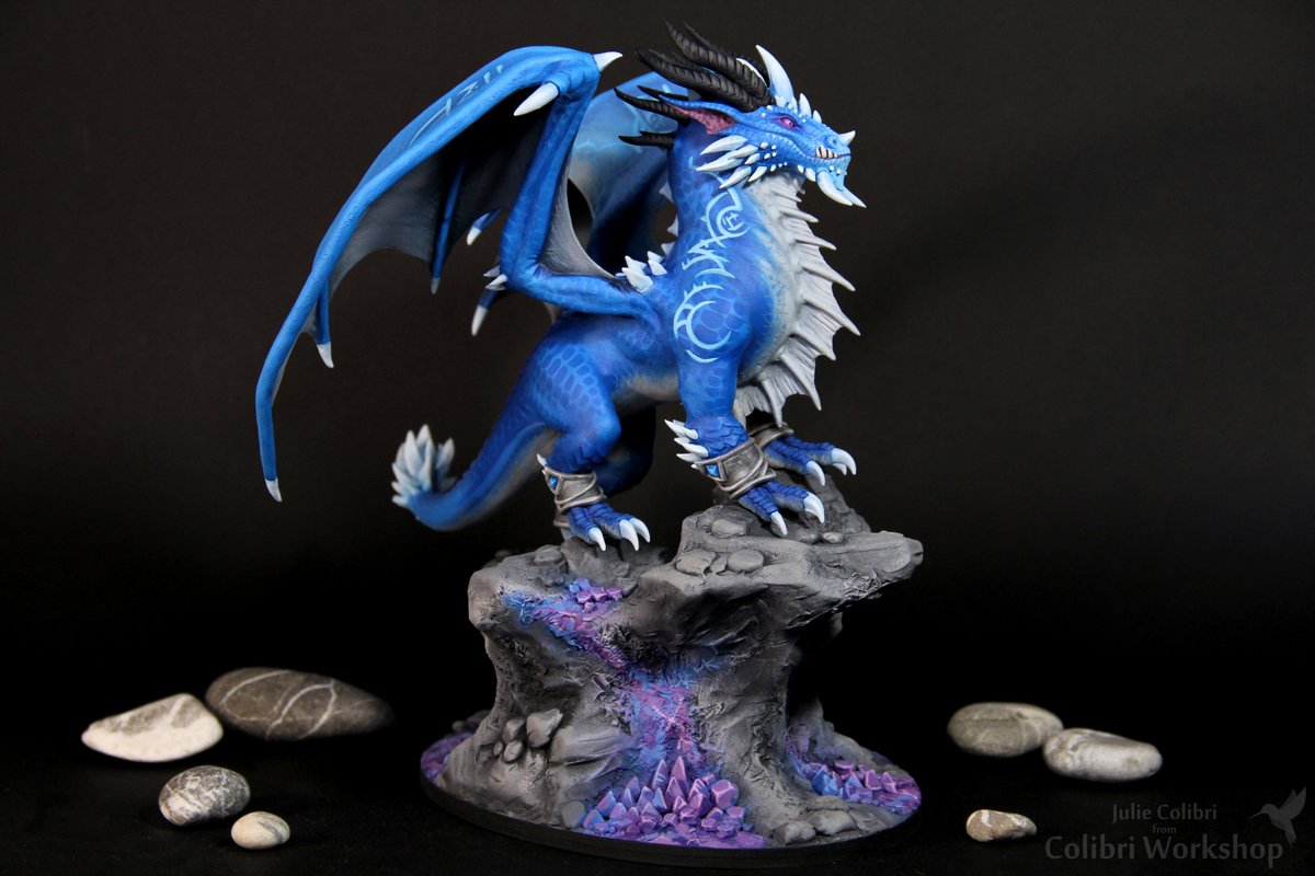 Kalecgos <Aspect of the Blue Dragonflight> 🔮
Inspired by World of <a href="/Warcraft/">World of Warcraft</a> 
#Warcraft #handmade