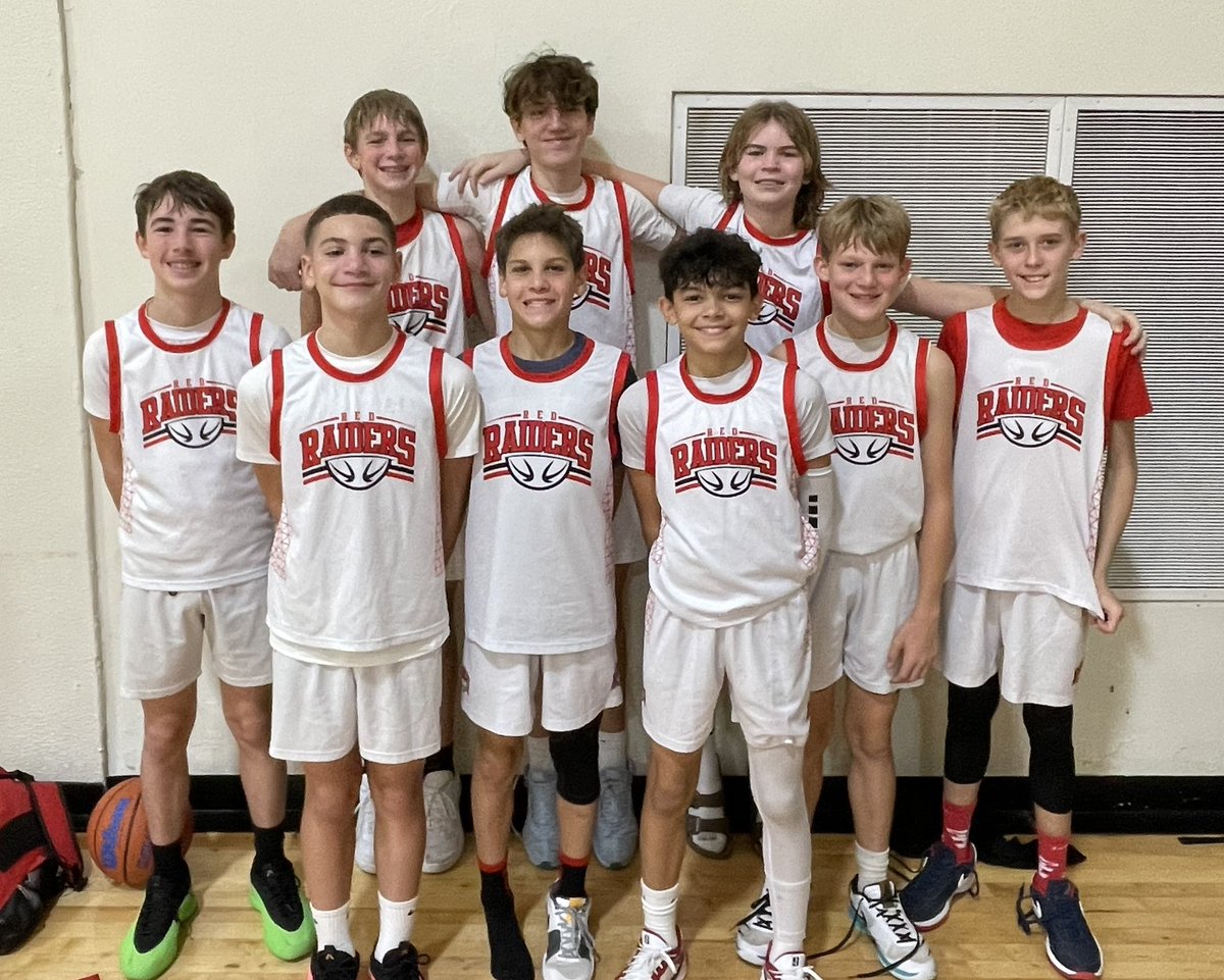 coachmarc1433's tweet photo. Great start to the boys feeder basketball season with a nice win over Hampshire!

Really enjoyed watching them play as a team on offense and defense. 

Happier to see them together too!

Next up: 
Elk Grove Feeder tournament

#huntley #redraiders #hoops4life https://t.co/555iitvj4V