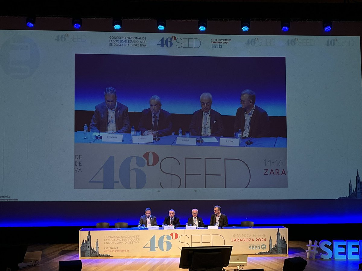 El 46° Congreso Nacional de <a href="/SEEDendoscopia/">SEED</a> llega a su fin🔚
Han sido tres días en los que se ha demostrado con creces que los endoscopistas de nuestro país están a un altísimo nivel 🔝
👉🏻 Se han presentado un total de 702 comunicaciones 
✍🏻1235 personas inscritas 

#SEED2024 ha