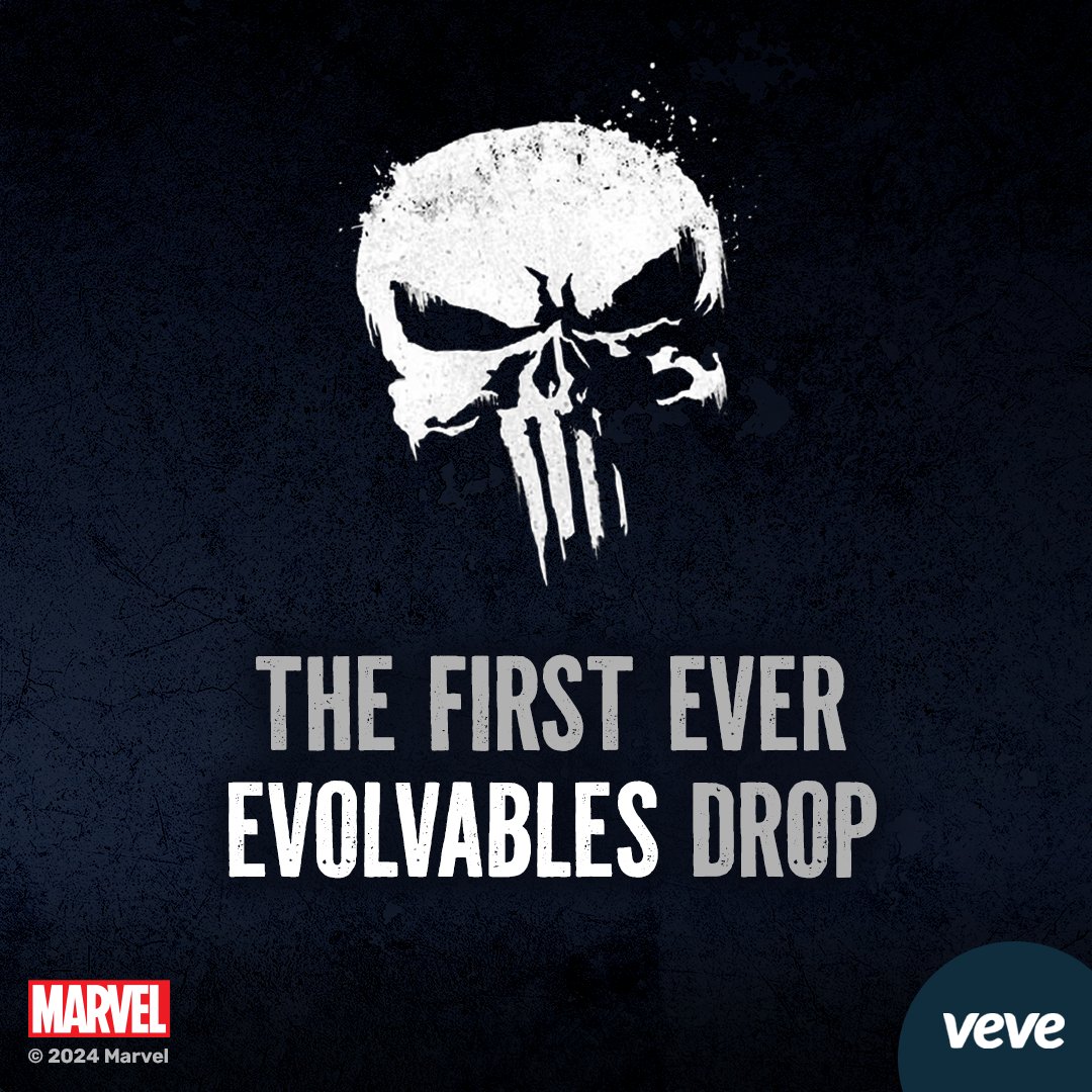 The first ever Evolvables drop is coming soon to VeVe 💀 

Get ready #VeVeFam — this one’s set to deliver some serious justice - 30.11.24