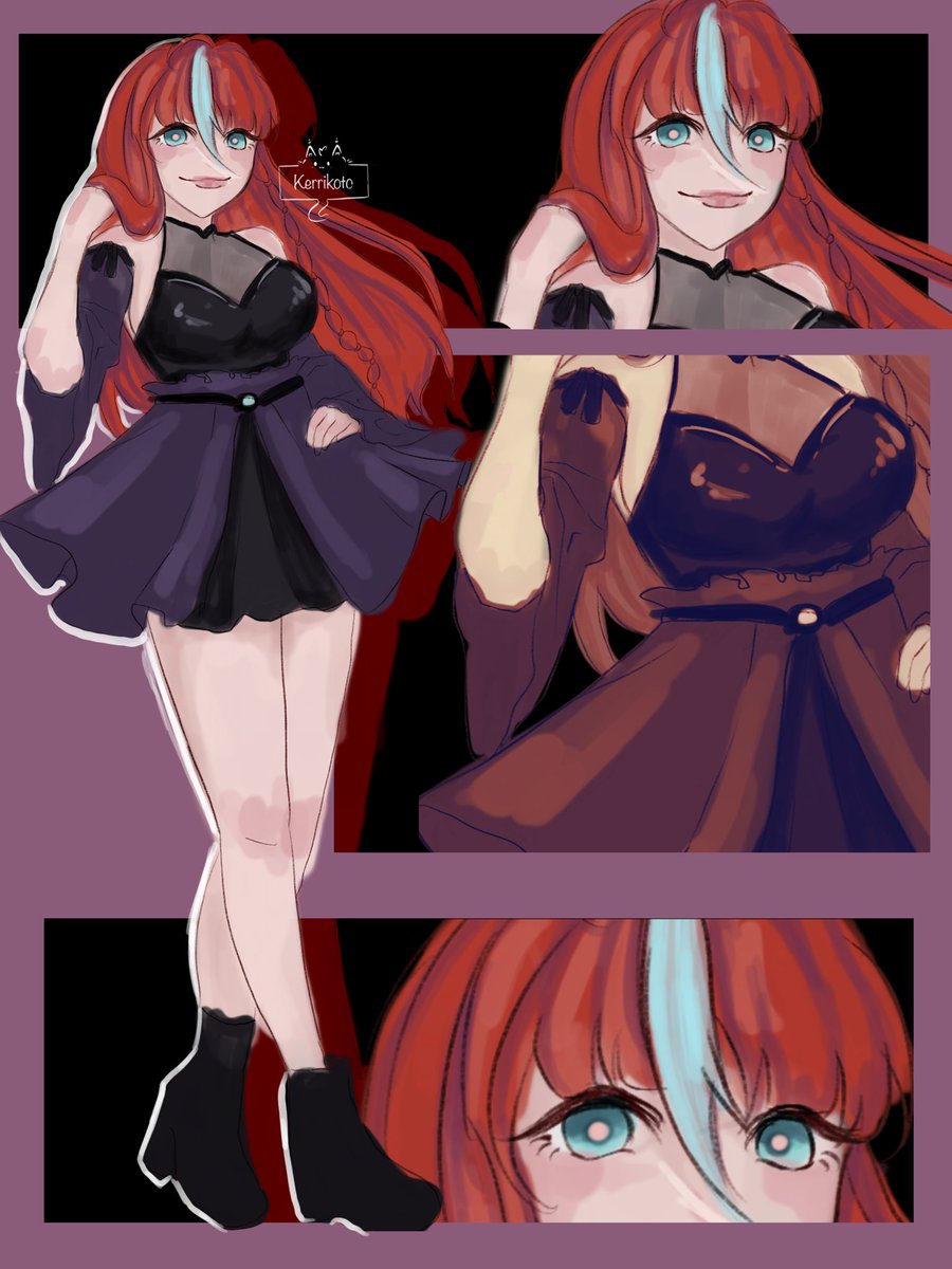 kerrikoto's tweet photo. My two OCs <3 Koto and Kerri. Twins with two different aesthetics but are always up for mischief. 

#oc #DigitalArtist https://t.co/5sbF2F2tL5