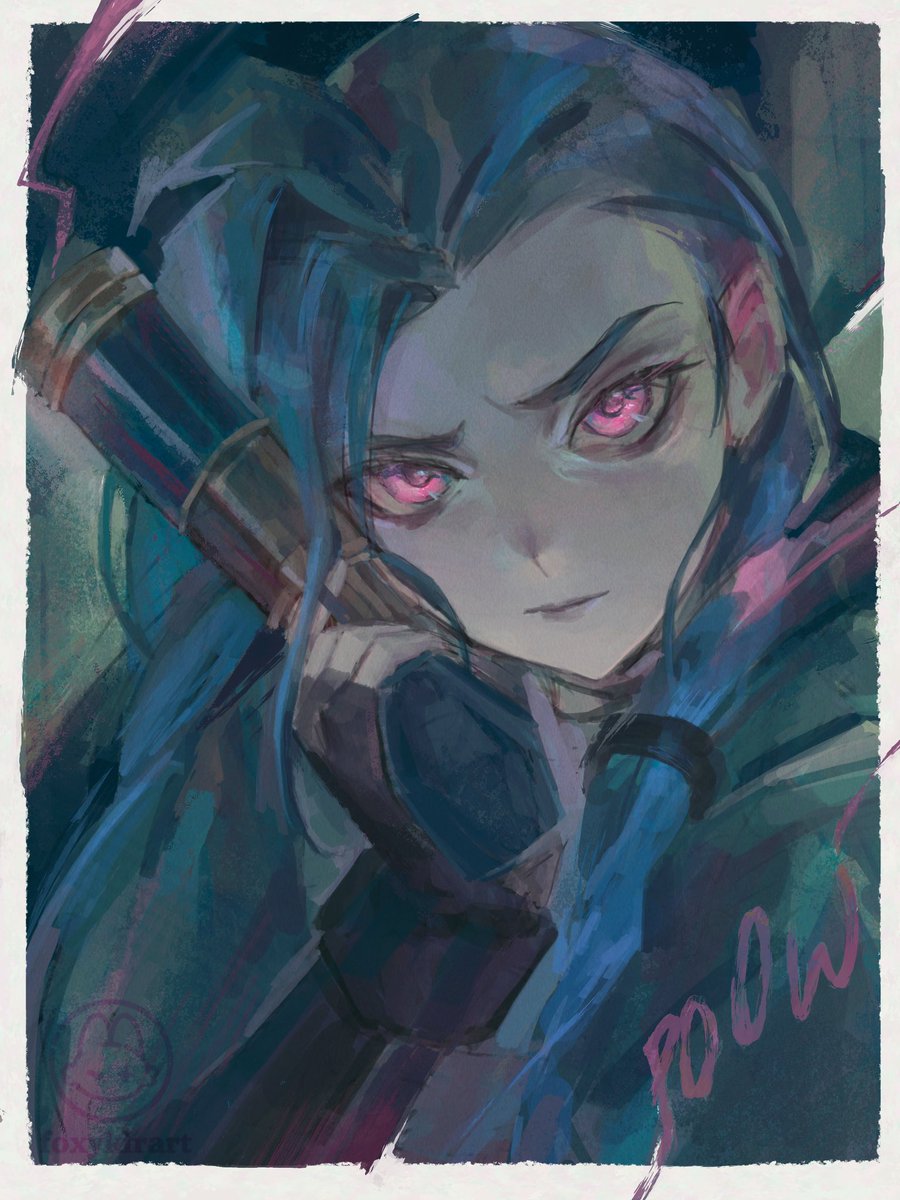 foxykirart's tweet image. jinx - arcane
