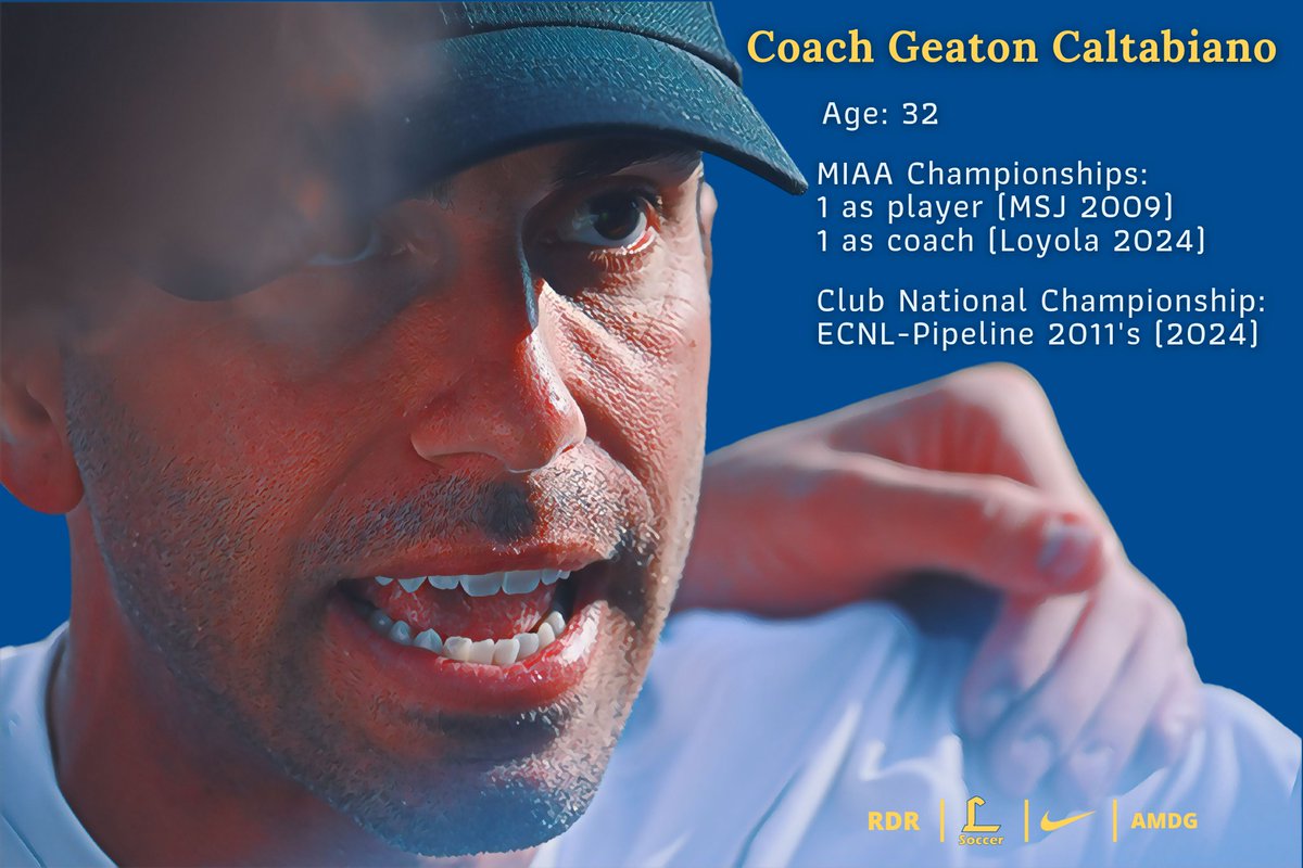 📰🏆2024, What a year for Coach Caltabiano! Named Coach in Jan., Natty w/ club team in July, &amp; MIAA Championship in Nov! His impact on this team &amp; preparation was evident throughout the year.  He steered the ship through bumby waters, keeping the focus on the team &amp; mission. #RDR