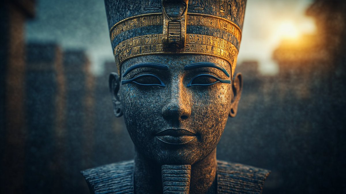 Malzahran2's tweet photo. Gaze of the Pharaoh ✨
Locked in stone, the ancient Pharaoh's stare carries the wisdom and mystery of a bygone era. What stories do these eyes hold?🔍
#AncientEgypt #Pharaoh #TimelessLegacy #HistoryInStone https://t.co/TC10NWFjzs