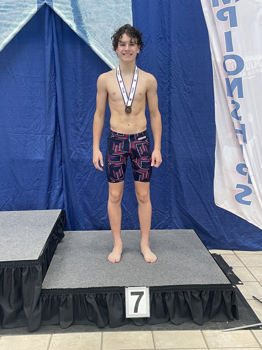 Congratulations to Elijah Question on a 7th place finish in diving at the Class 1 MSHSAA State Swimming and Diving Meet.