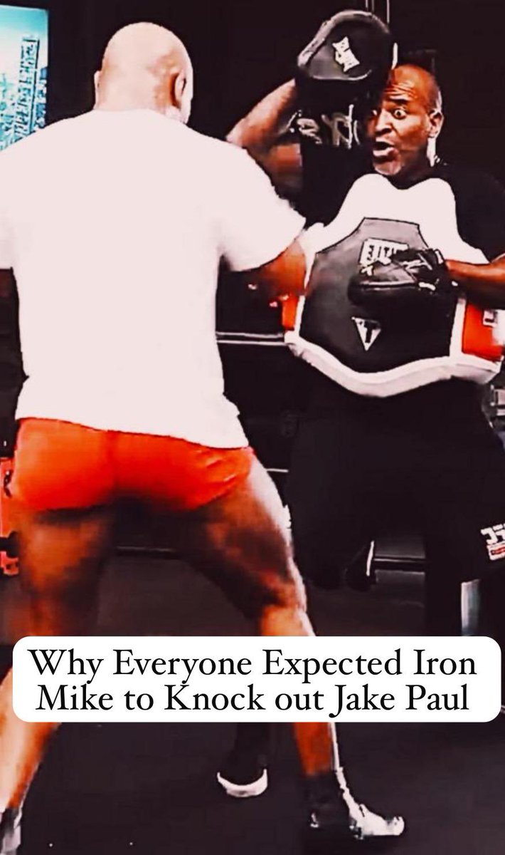 BabylonBlanco's tweet photo. Why Everyone Expected Iron Mike to Knock Out Jake Paul #TysonPaulFight 
https://t.co/8lpA0tVQkl https://t.co/gD5Gnz57RT