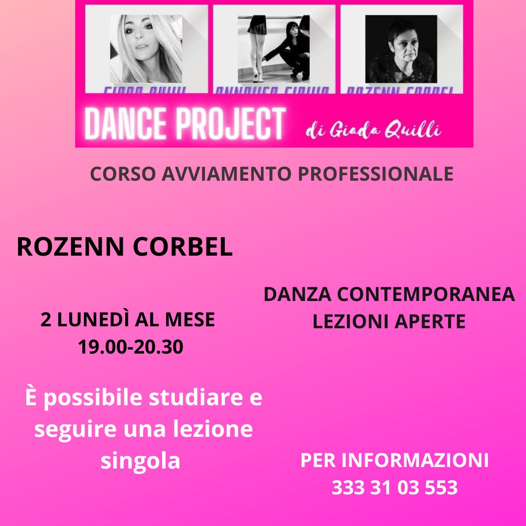 Vi aspetto Lunedì sera per la lezione aperta di livello intermedio a Pomezia nei prestigiosi Factory Studios di Enrico Brignano in Via Campobello 1
#danzacontemporanea #floorwork #releasetechnique