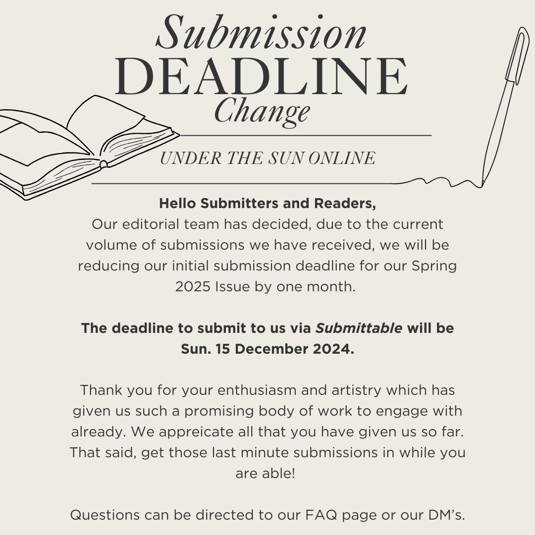 Under the Sun online tweet media