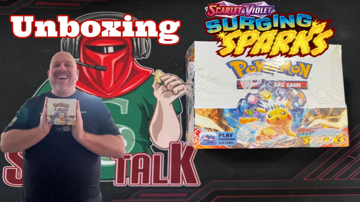 DarthShep's tweet photo. This fine Saturday brings you another unboxing video but this time it isn't Star Wars but Pokemon. That's right Shep is breaking into Pokemon so click the link and join me on my journey. #pokemon #surgingsparks #sheptalk

Link to Unboxing: https://t.co/PdId0oybVd https://t.co/56zpVe37SD