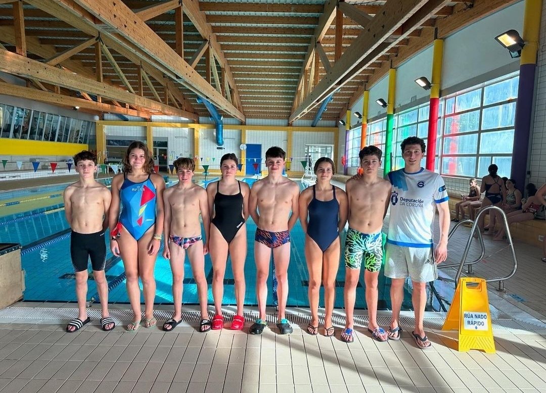 I XORNADA DE TECNIFICACIÓN DEPORTIVA 

Hoxe tivo lugar na 📍 Piscina Agasp (A Estrada) a I Xornada de Tecnificación da tempada 2024/25, na cal estiveron presentes Mateo, Noa, Lluc, Marta, Álvaro, Raquel e Pablo.

Tamén estivo Gabriel como parte do equipo técnico.

#FORZASYSCA