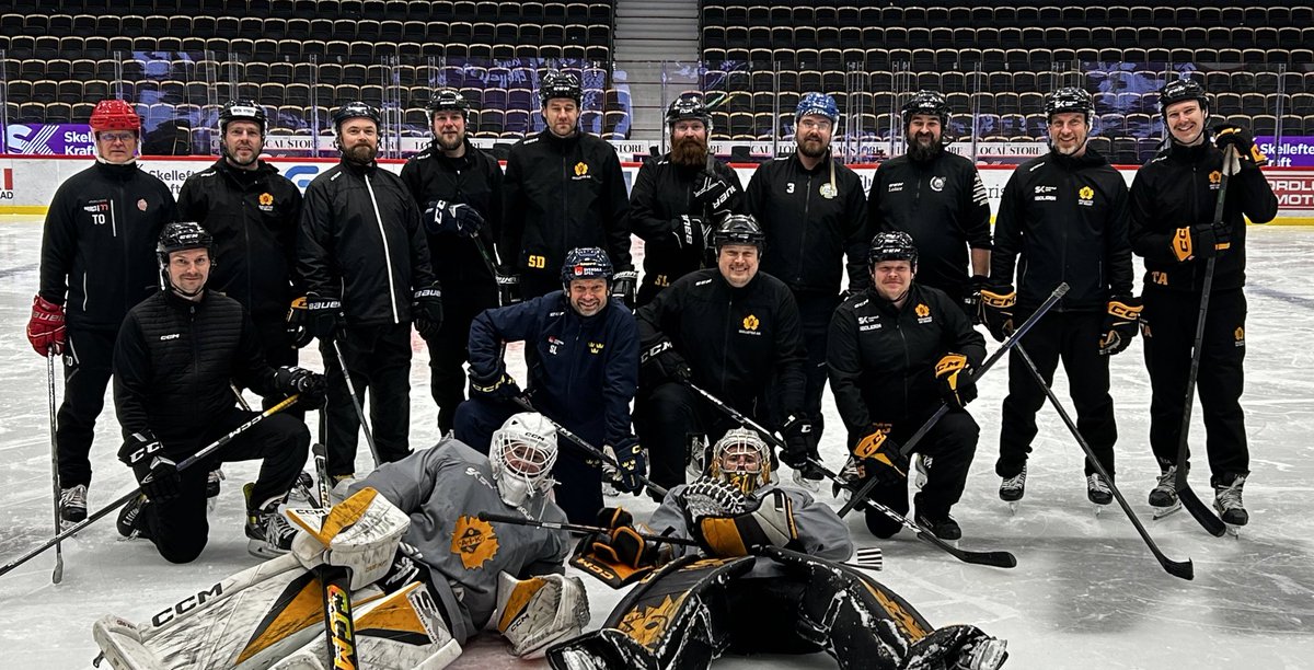 Bra och givande dag med målvaktssnack med ett skönt gäng. Tack <a href="/skelleftea_aik/">Skellefteå AIK</a> 🇸🇪🏒