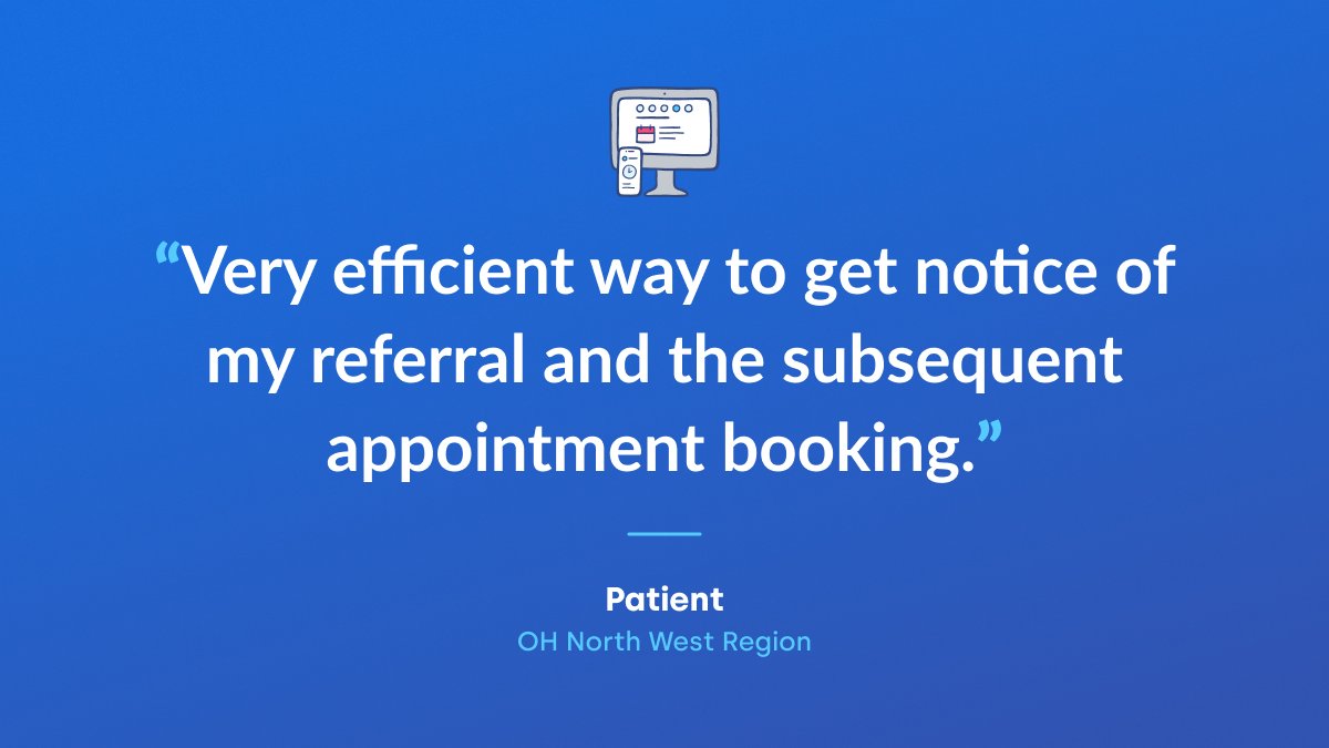 Patients experience better care when healthcare providers use #eReferrals. #patientsb4paperwork