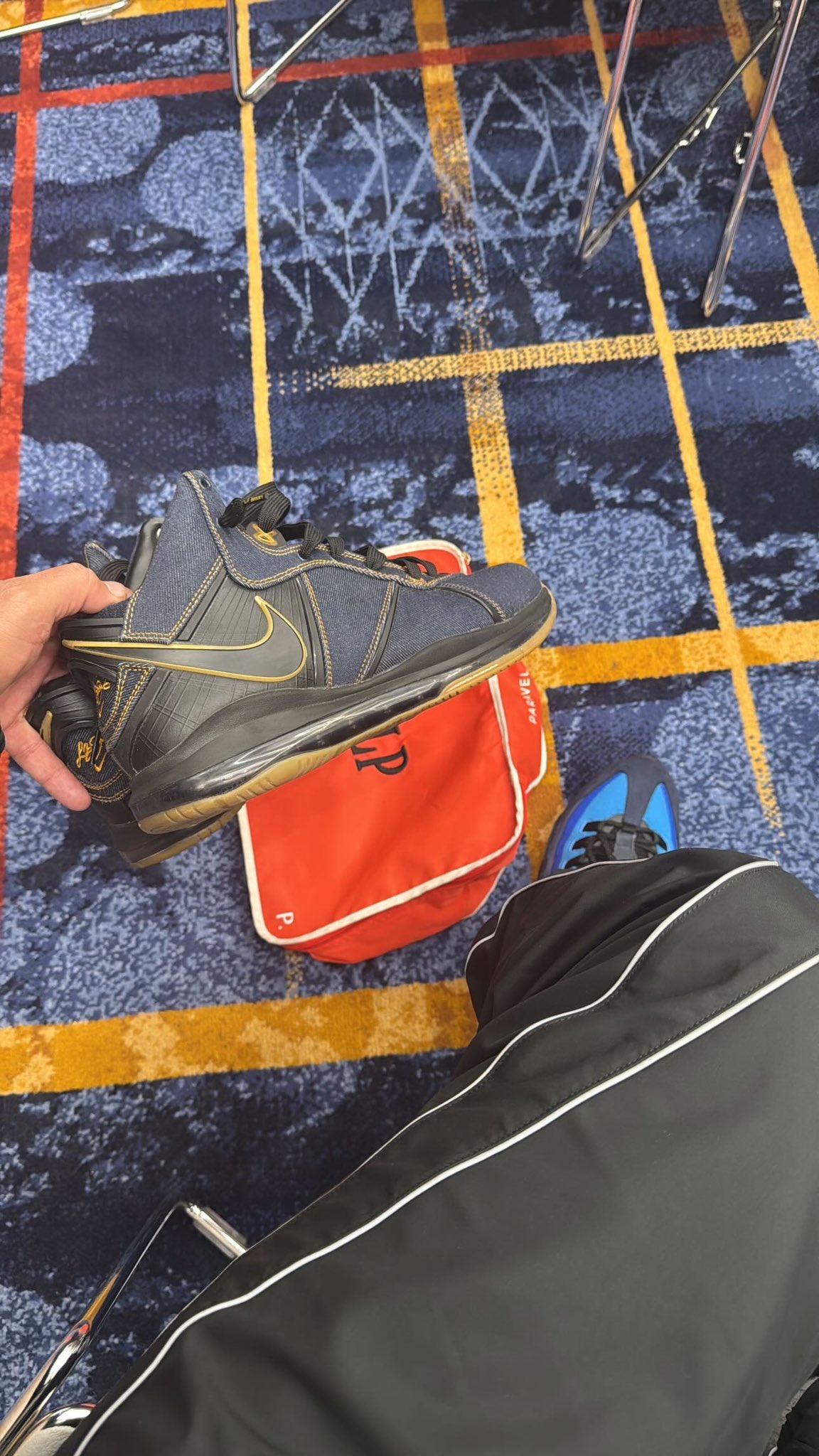 Joe La Puma on X Wearing DJ Clark Kent x LeBron James 8 James Dean for this year s SOTY panel. https t VlycDPHYwV X