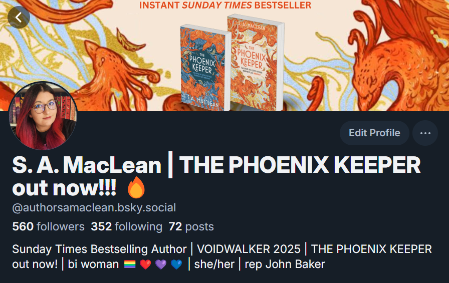 S.A. MacLean | THE PHOENIX KEEPER is out now!!! 🔥 tweet media