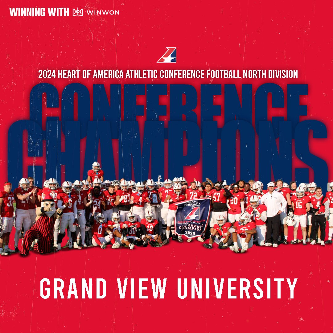 Heart of America Athletic Conference (@heartsportsnews) on Twitter photo ππππ ππππ«π π
π¨π¨ππππ₯π₯ ππ¨π«ππ‘ ππ’π―π’π¬π’π¨π§ ππ¨π§πππ«ππ§ππ ππ‘ππ¦π©π’π¨π§ π
Congratulations to No. 2 Grand View University on their sixth-straight Heart Conference Championship!
<a href="/VikingAthletics/">Viking Athletics</a> ππππ ππππ«π π
π¨π¨ππππ₯π₯ ππ¨π«ππ‘ ππ’π―π’π¬π’π¨π§ ππ¨π§πππ«ππ§ππ ππ‘ππ¦π©π’π¨π§ π
Congratulations to No. 2 Grand View University on their sixth-straight Heart Conference Championship!
<a href="/VikingAthletics/">Viking Athletics</a>