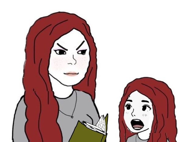 nervousamerican's tweet photo. Mommy, what's a hobbit? Mommy, how is Bilbo not a girl? Mommy, what's a dwarf? Why are they in a cave? Why is it dark? Mommy, how many dwarves are they? Why are goblins mean? Mommy, what do goblins eat? Are there girl goblins? Mommy, why aren't you reading? https://t.co/GJHd3kMQ7w