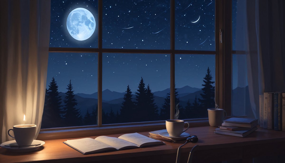 midnightbeats's tweet photo. ✨ Dive into the night with *Lo-fi Serenade to the Moon* 🌙 🎶  
Let calming beats and celestial vibes guide you to serenity. Perfect for late-night study or chill moments. 🌌✨  

🎧 Watch now: https://t.co/EK1woQ5lxL

#LoFiBeats #ChillVibes #RelaxAndUnwind https://t.co/U4Y6uOsBdC