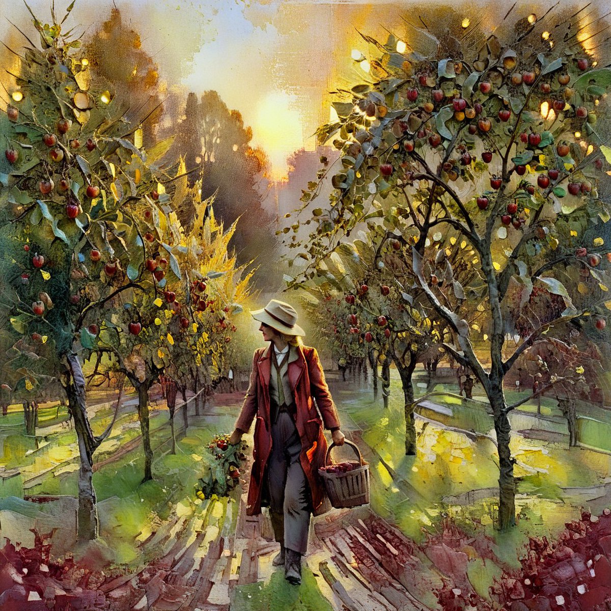 andy_corah's tweet image. #GM☕️Golden Orchard Morning 🍎

#Orchard #ARt #AIArt #Sundayfeeling
