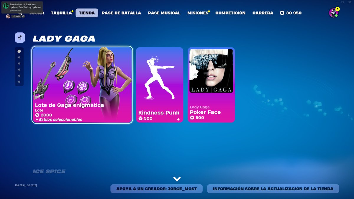 Jorge_Most's tweet photo. Nueva tienda bros!! Gracias de corazón a todos los que usáis mi código, me ayuda mucho a seguir con todo esto ❤. 

#Fortnite #EpicPartner https://t.co/0HW2LezDIc