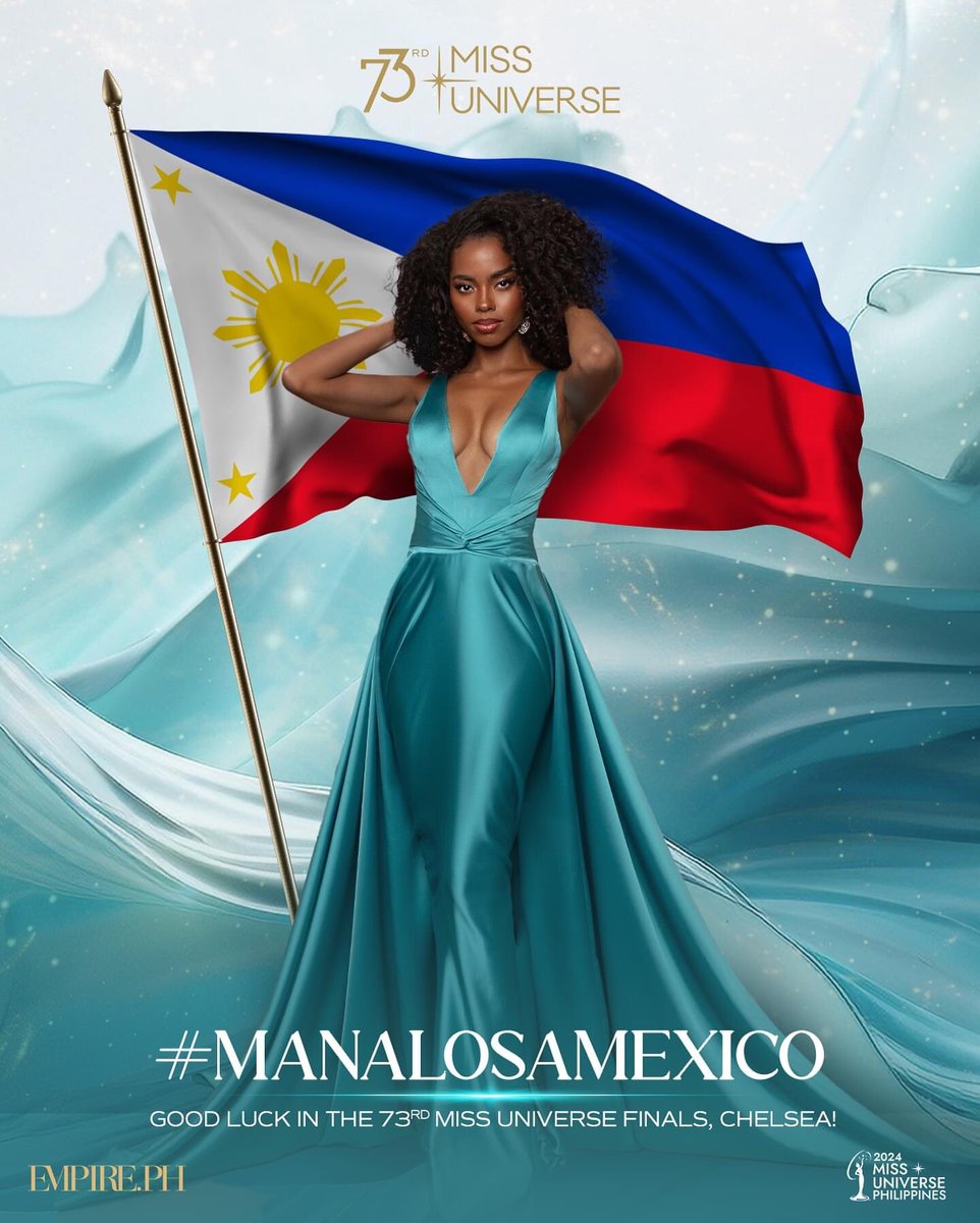 jaysonstarrr's tweet photo. Ilaban mo Chelsea! 🙏🇵🇭 #ManalosaMexico #MissUniverse2024 #MissUniverse #ChelseaManalo https://t.co/IrCyedAivh