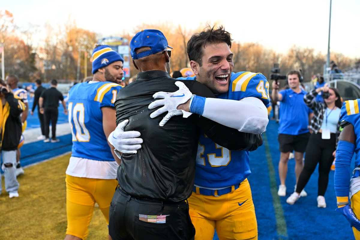 The NE10 (@thenortheast10) on Twitter photo ๐๐๐๐๐๐๐๐๐ ๐๐๐๐ ๐๐๐๐๐ ๐
A solid all-around effort by @UNHChargers on Saturday led them to the NE10 title ๐
The <a href="/NCAADII/">NCAA Division II</a> Football Selection Show is set for Sunday at 6 p.m.
๐: shorturl.at/Q9ll9
#NE10EMBRACE | #NCAAD2 | #D2FB ๐๐๐๐๐๐๐๐๐ ๐๐๐๐ ๐๐๐๐๐ ๐
A solid all-around effort by @UNHChargers on Saturday led them to the NE10 title ๐
The <a href="/NCAADII/">NCAA Division II</a> Football Selection Show is set for Sunday at 6 p.m.
๐: shorturl.at/Q9ll9
#NE10EMBRACE | #NCAAD2 | #D2FB